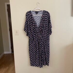 Lane Bryant Floral Short Romper